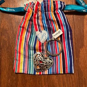 Brighton Contemporary Heart Key Chain